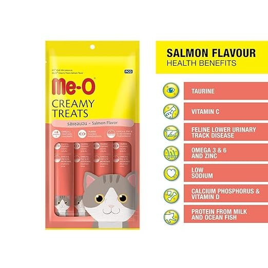 Meo Creamy Treats Salmon Flavor