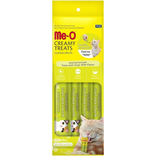 Meo Creamy Treats Tuna with Goat Milk Flavour