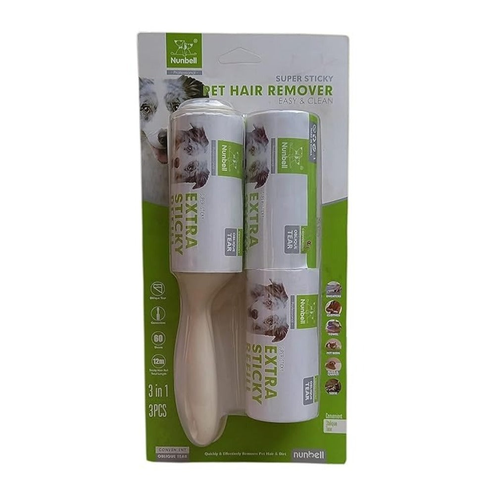 Nunbell Lint Roller with Extra Refills