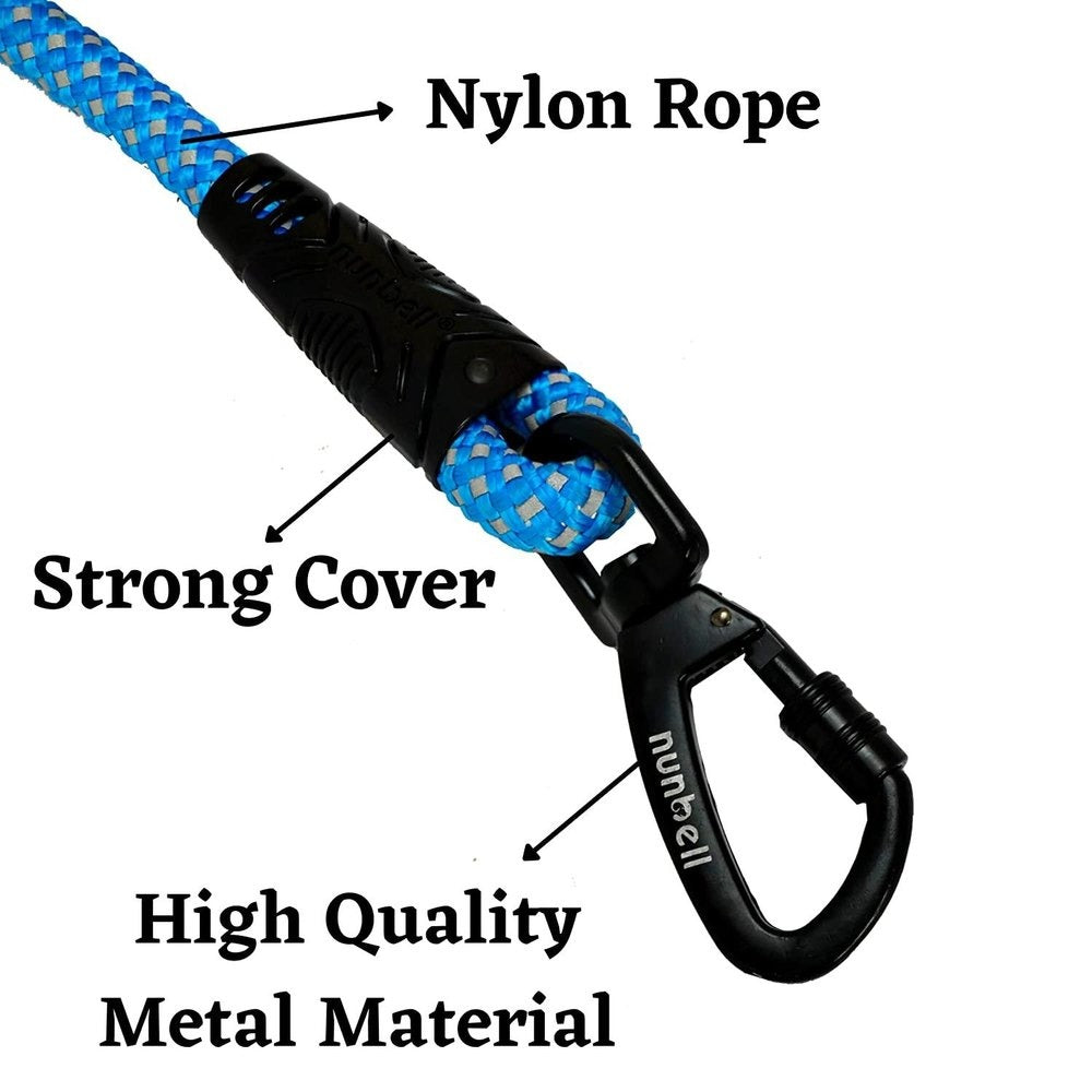 Nunbell Premium Rope Leash with Padded Grip