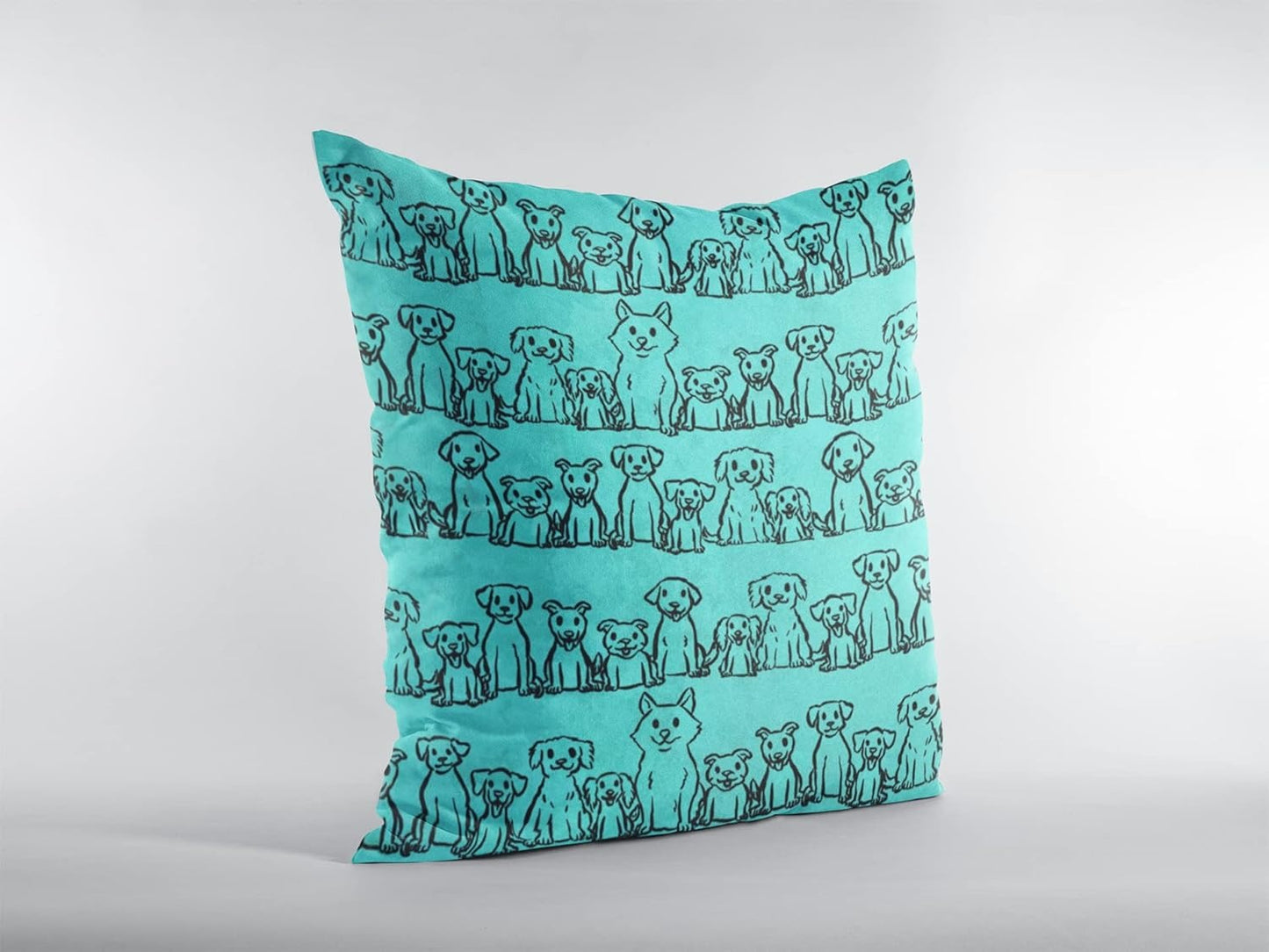 Paw La Land Cute Pillow Cushion Cover for Pet Lovers