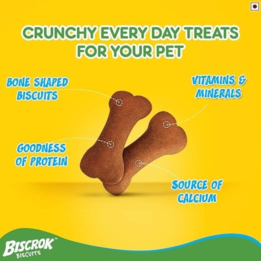 Pedigree Chicken Flavour Biscrok Biscuits Dog Treats