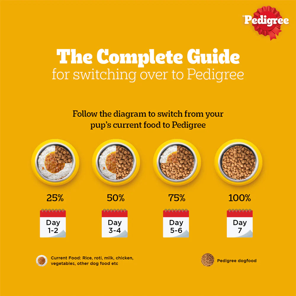 Pedigree Chicken & Vegetables Adult Dry Dog Food