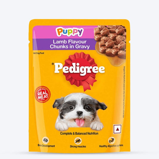 Pedigree Lamb Chunks In Gravy Puppy Wet Food