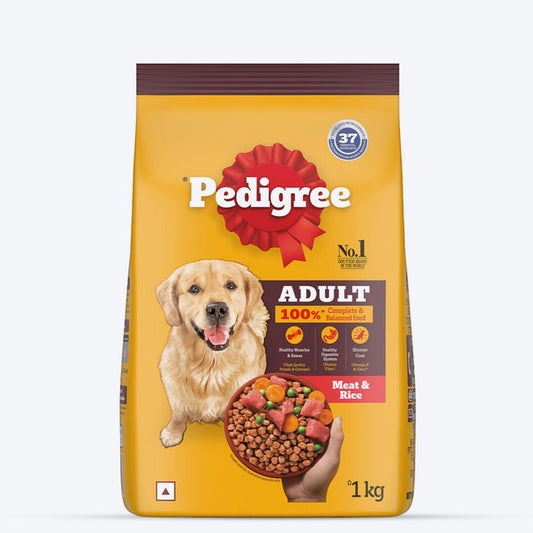 Pedigree Meat & Rice Adult Dry Dog Food