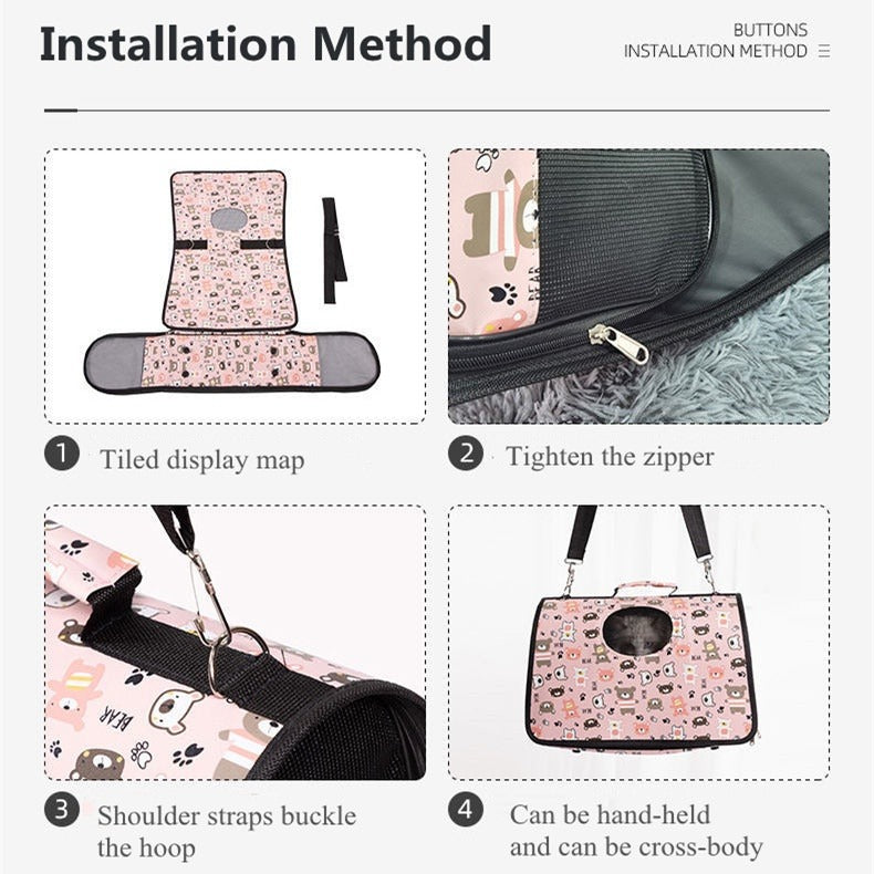 Pet Carry Bag For Cats and Dogs