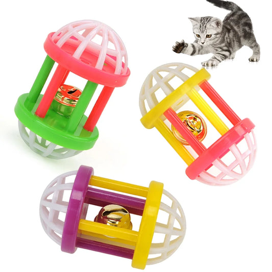 Plastic Rattle Toy for Cats