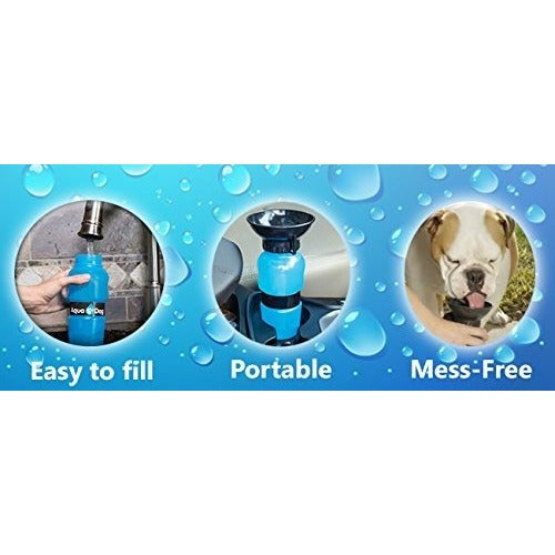 Portable Aqua Dog Water Bottle