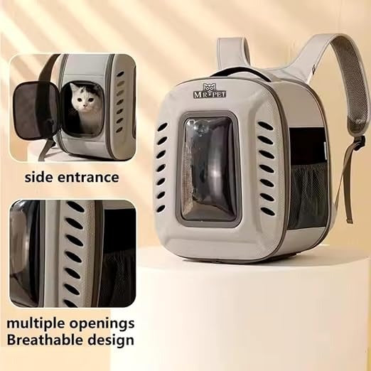Premium Transparent Cat Backpack Carrier