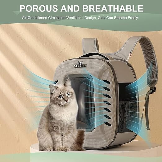 Premium Transparent Cat Backpack Carrier