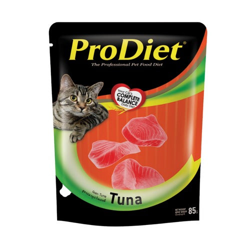 Prodiet Fresh Tuna Wet Food for Adult Cats (Pack of 5+1)