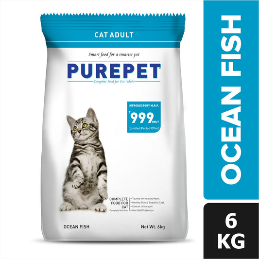 Purepet Ocean Fish Dry  Adult Cat Food