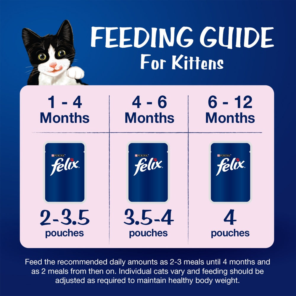 Purina Felix with Tuna in Jelly Kitten Wet Cat Food