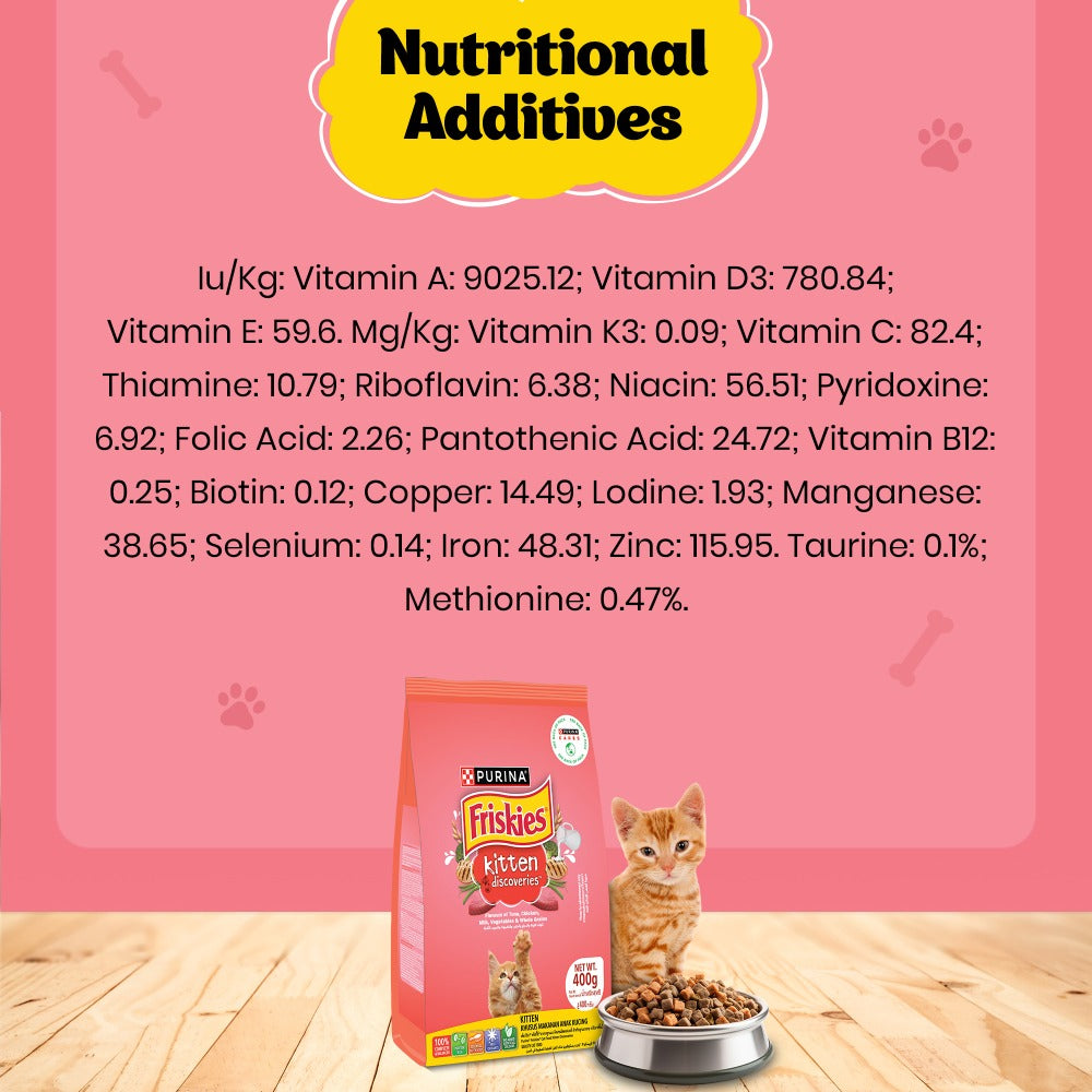 Purina Friskies Kitten Discoveries Dry Cat Food