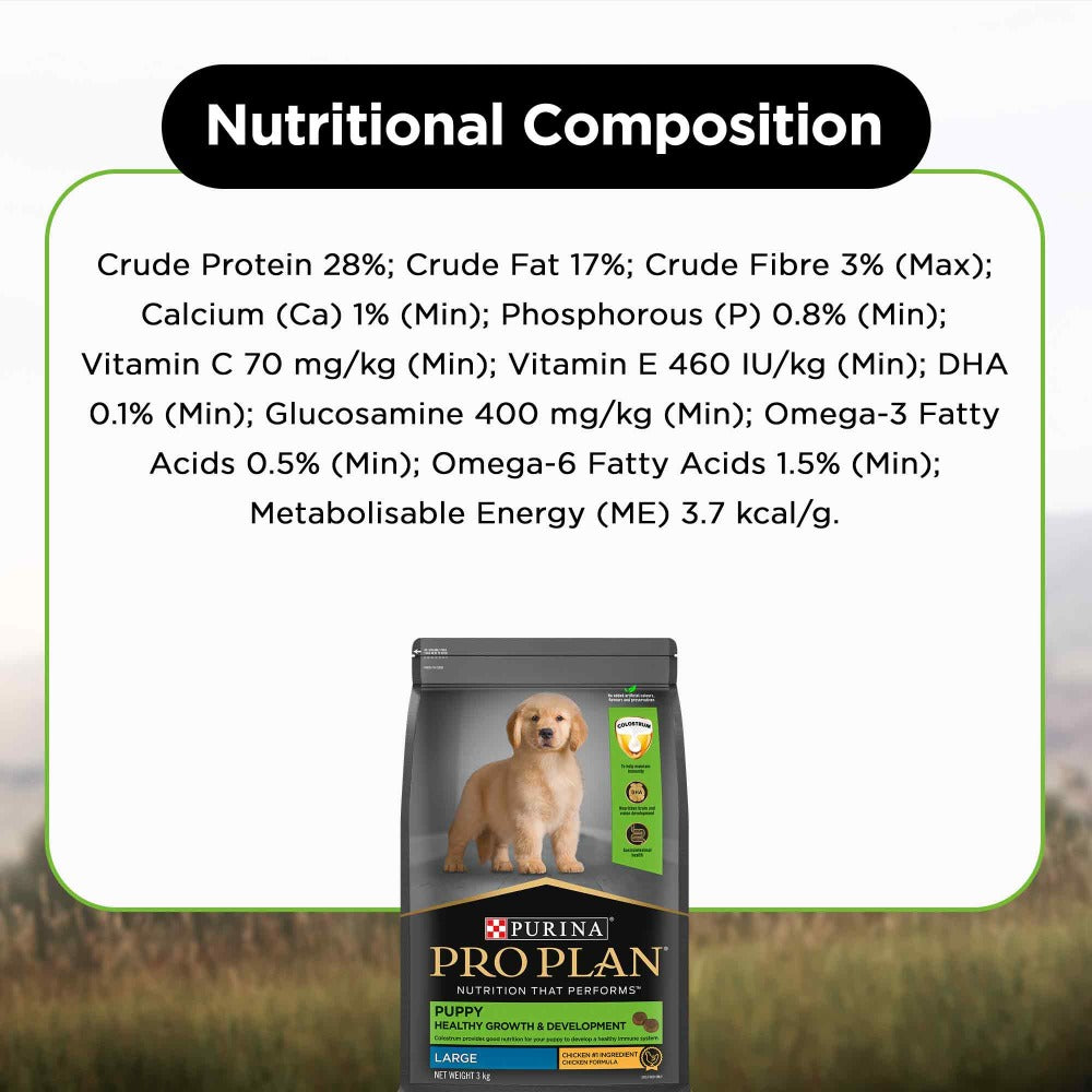 Purina Pro Plan Chicken Large Breed Puppy Dry Dog Food