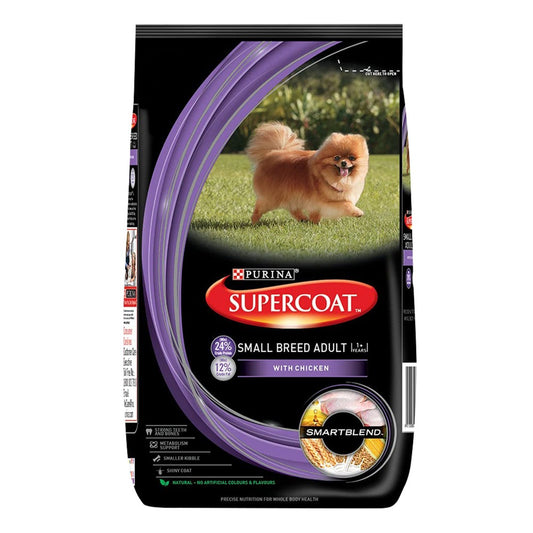 Purina Supercoat with Chicken Small Breed Adult Dry Dog Food