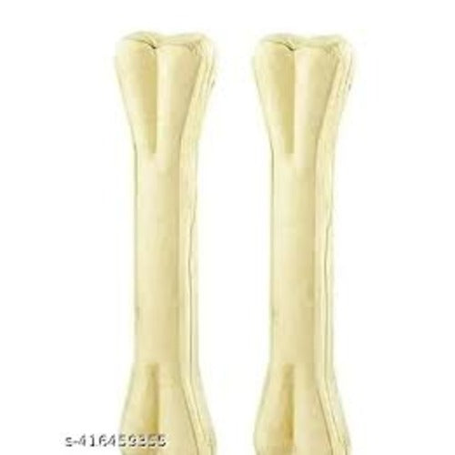 Raw Hide Calcium Chew Bone for Dogs - 8 inches (Pack of 2)