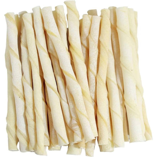 Rawhide White Chew Sticks for Dogs