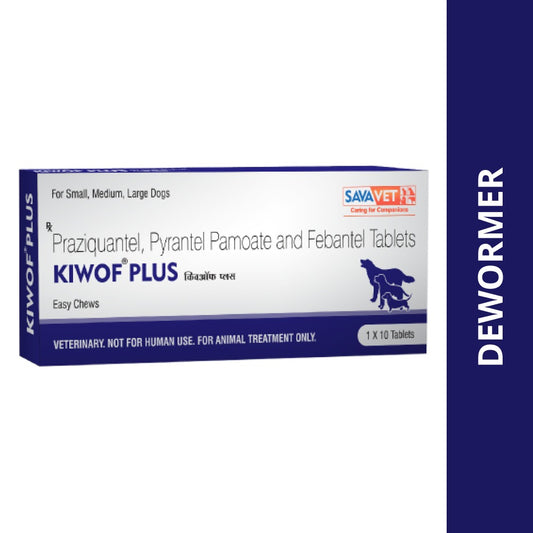 Savavet Kiwof Plus Dog Deworming Tablet