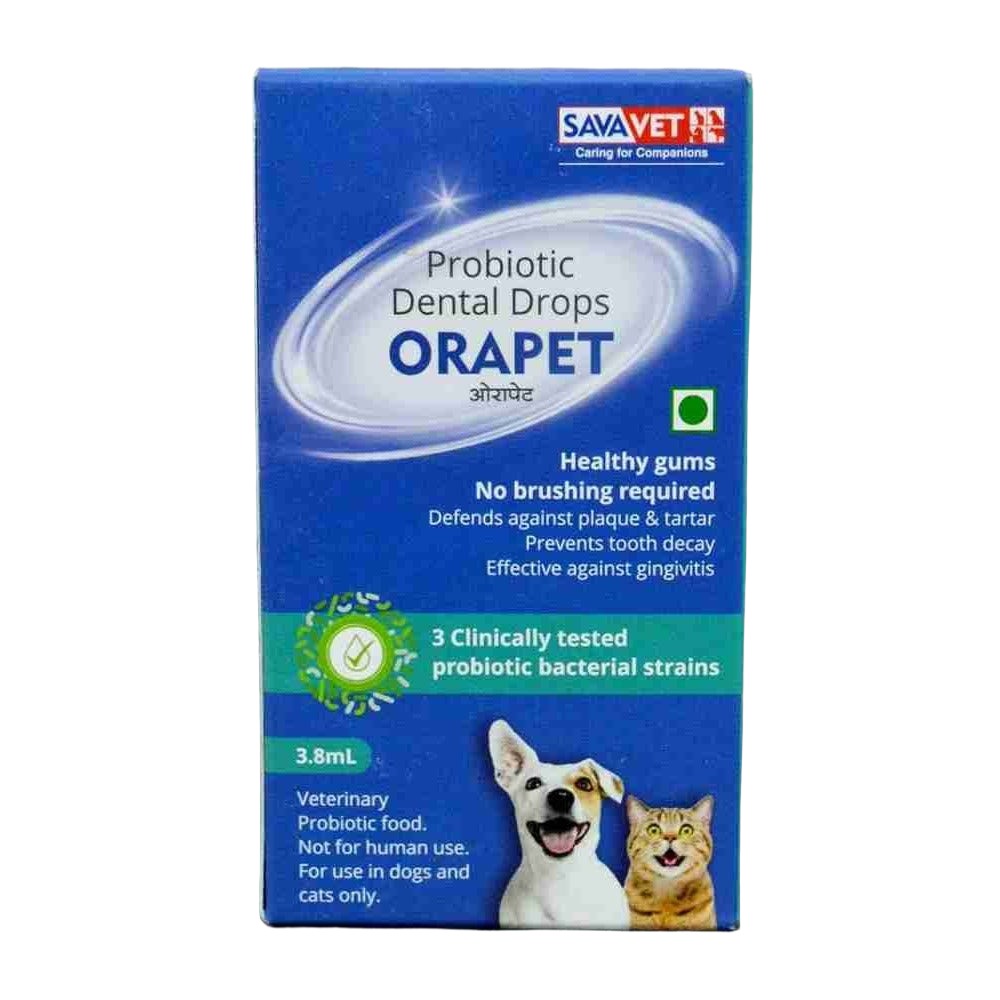 Savavet Orapet Dental Drops for Dogs and Cats