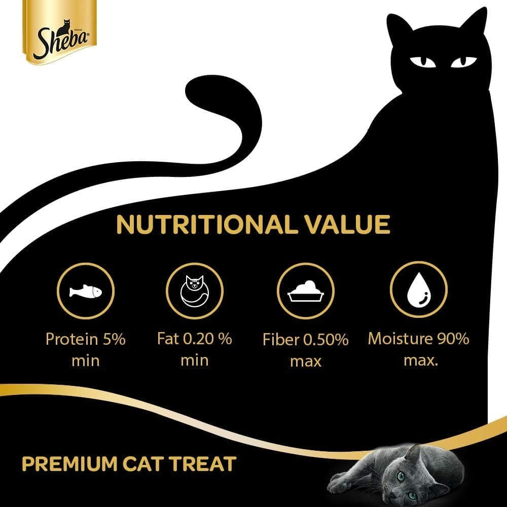 Sheba Chicken & Chicken Whitefish Sasami Selection Melty Premium Cat Treats