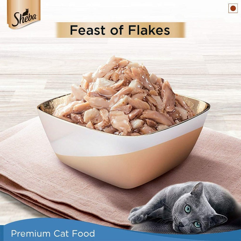 Sheba Maguro & Bream Fish Mix Premium Cat Wet Food