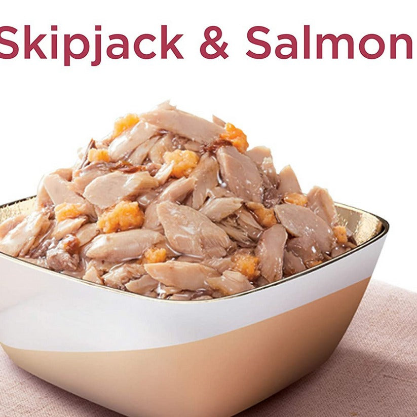 Sheba Skipjack & Salmon Fish Mix Cat Wet Food