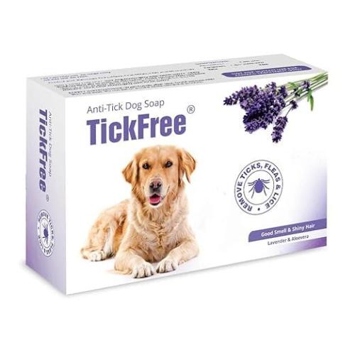 Sky EC Tick-Free Anti-Tick Dog Soap (Lavender & Aloevera) by Fifozone