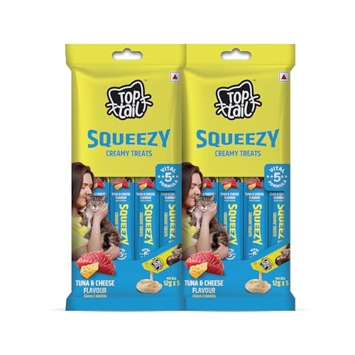 Top Tail Squeezy Creamy Treat - Tuna & Cheese