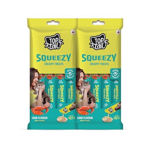Top Tail Squeezy Creamy Treats Crab Flavour