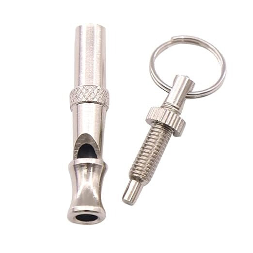 Ultrasonic Adjustable Training Whistle (Stainless Steel)