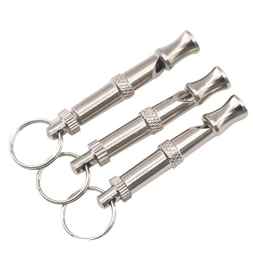 Ultrasonic Adjustable Training Whistle (Stainless Steel)