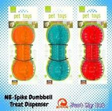 Spike Dumbbell Treat Dispenser for Dogs