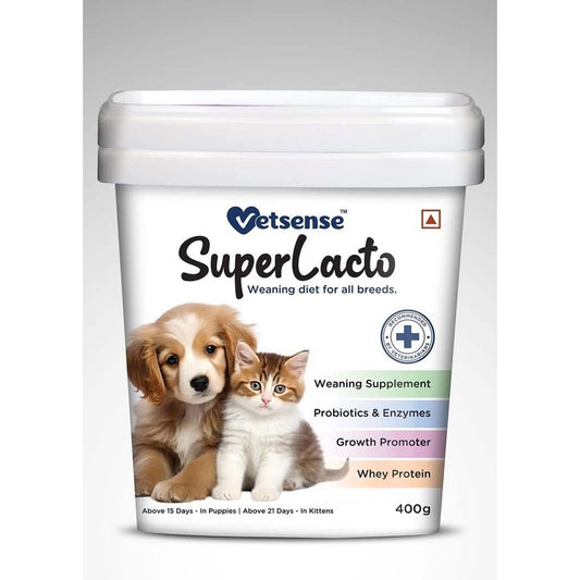 Vetsense Super Lacto Weaning Diet for All Dog & Cat