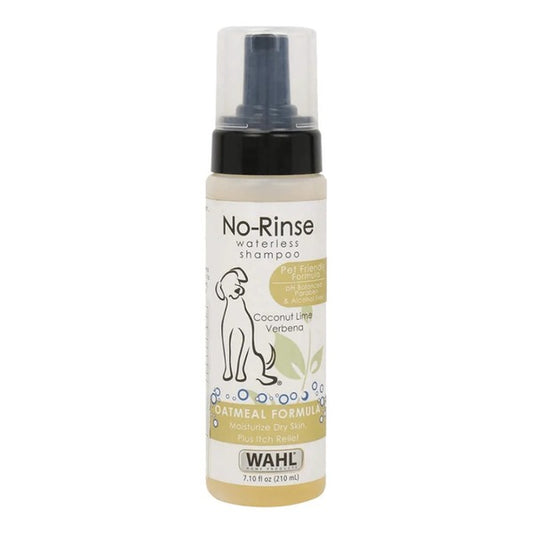 Wahl No Rinse Oatmeal Shampoo for Dogs-Coconut Lime Verbena