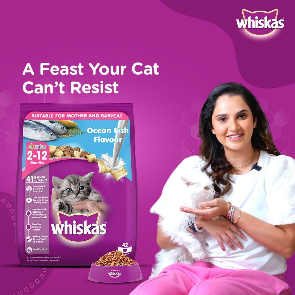 Whiskas Ocean Fish Kitten Dry Food