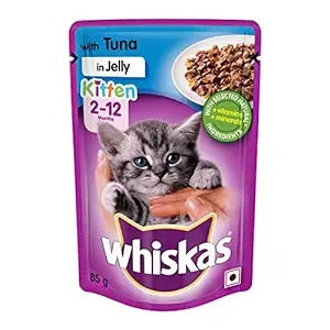 Whiskas Tuna in Jelly Kitten Cat Wet Food