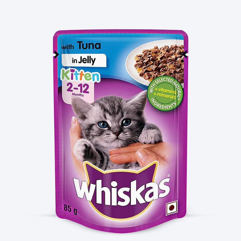 Whiskas Tuna in Jelly Kitten Cat Wet Food