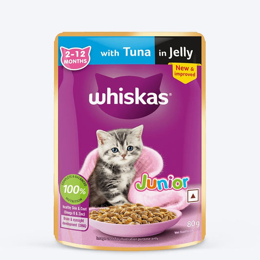 Whiskas Tuna in Jelly Kitten Cat Wet Food