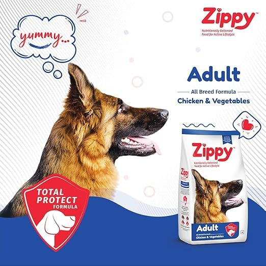 Zippy Adult Dry Dog Food -  Real Chicken & Vegetables