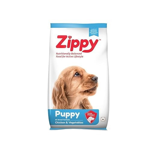 Zippy Puppy Dry Dog Food - Real Chicken & Vegetables