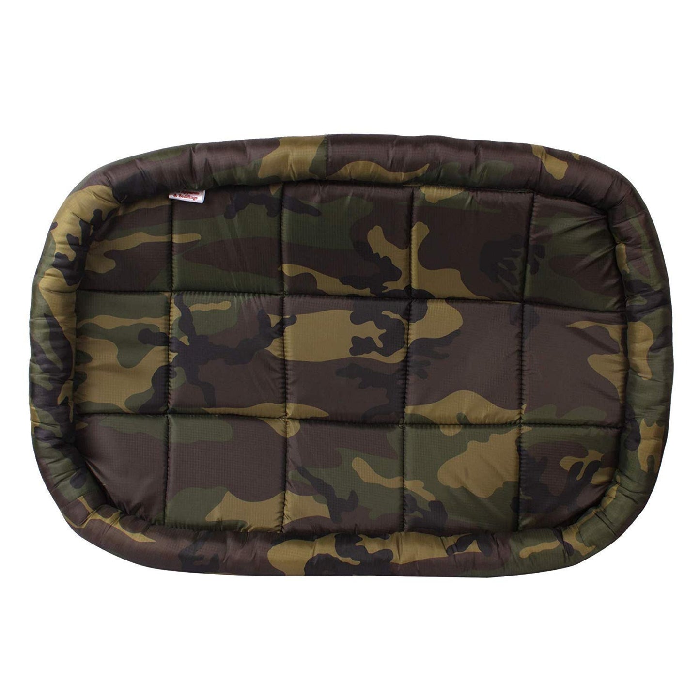 Dog & Cat Bed, Army Print Sleeping Mattress for Cats and Dog