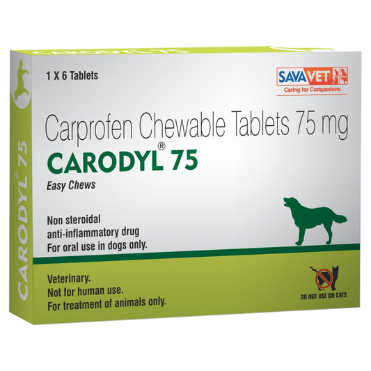 Savavet Carodyl (Carprofen) Chewable  Tablets 75mg