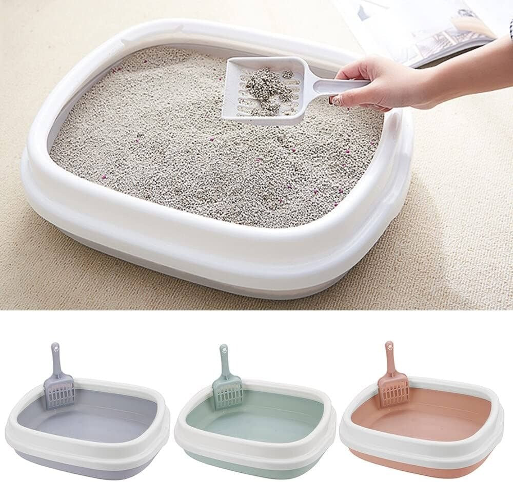 Cat Litter Tray with Scooper