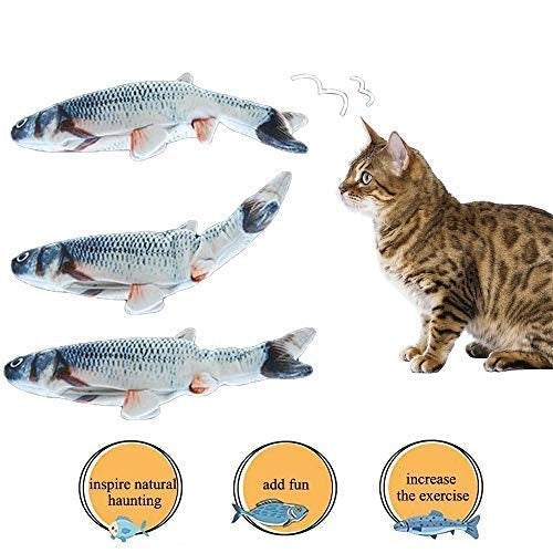 Holy Paws Electric Dancing Fish Cat Toy