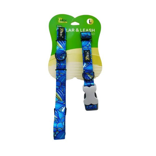 Petex Digital Print Leash & Collar