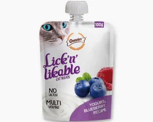 Gnawlers Yogurt Blueberry Lickable Treat
