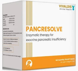 Vivaldis Pancresolve Enzymatic therapy for cat & dog