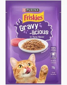 Purina Friskies Adult Cat Gravy Tuna Flavour
