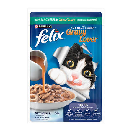 Felix Gravy Lover Mackerel Adult